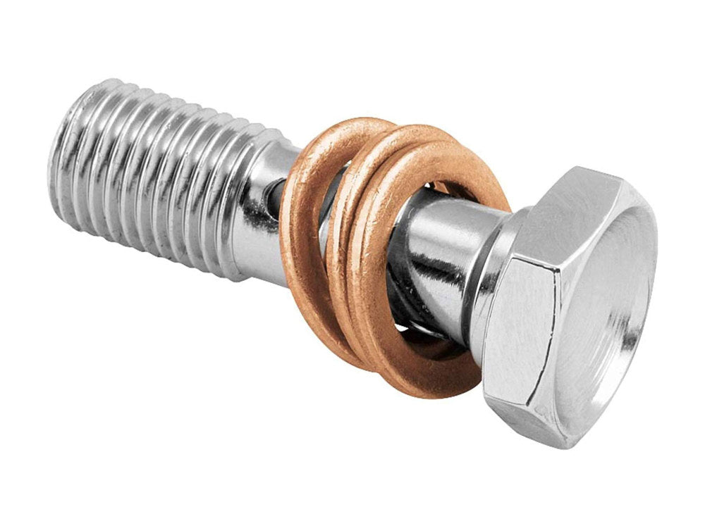3/8in. Double Banjo Bolt – Chrome.