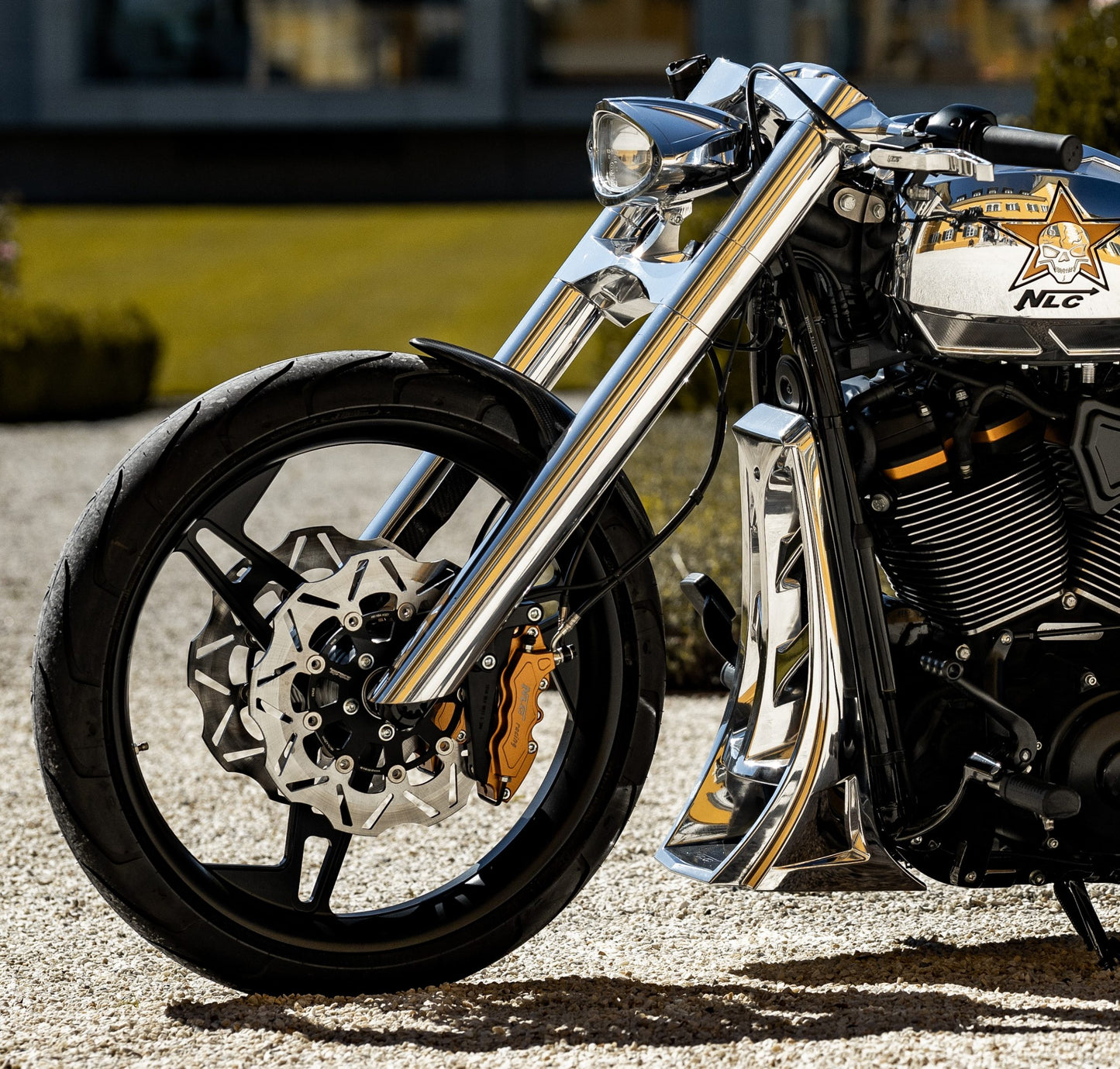 ST-50211 3D-USD Gabel "Full Cover" für Milwaukee Eight 2018-
