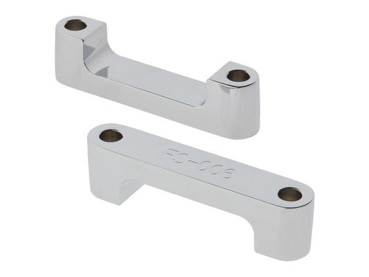 Fender Spacer Kit β Chrome. Fits Touring 1984-2013 with 23in. or 26in. Custom Fender.