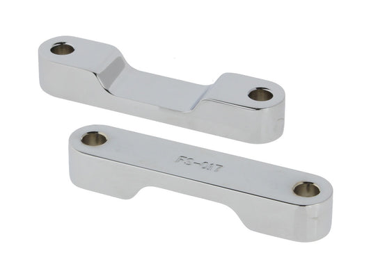 Fender Spacer Kit β Chrome. Fits Touring 2014up with 23in. or 26in. Custom Fender.