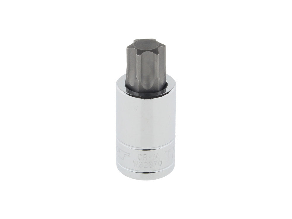 Compensator Bolt Torx Socket. Use on Big Twin 2014up.