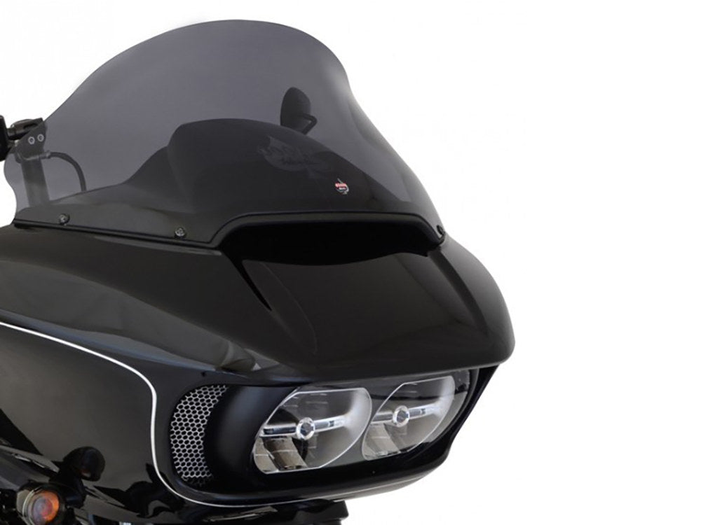 12in. Pro-Touring Flare Windshield – Dark Smoke Tint. Fits Road Glide 2015-2023