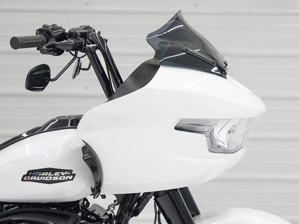 10in. Sports Flare Windshield – Dark Smoke. Fits CVO Road Glide 2023up & Road Glide 2024up