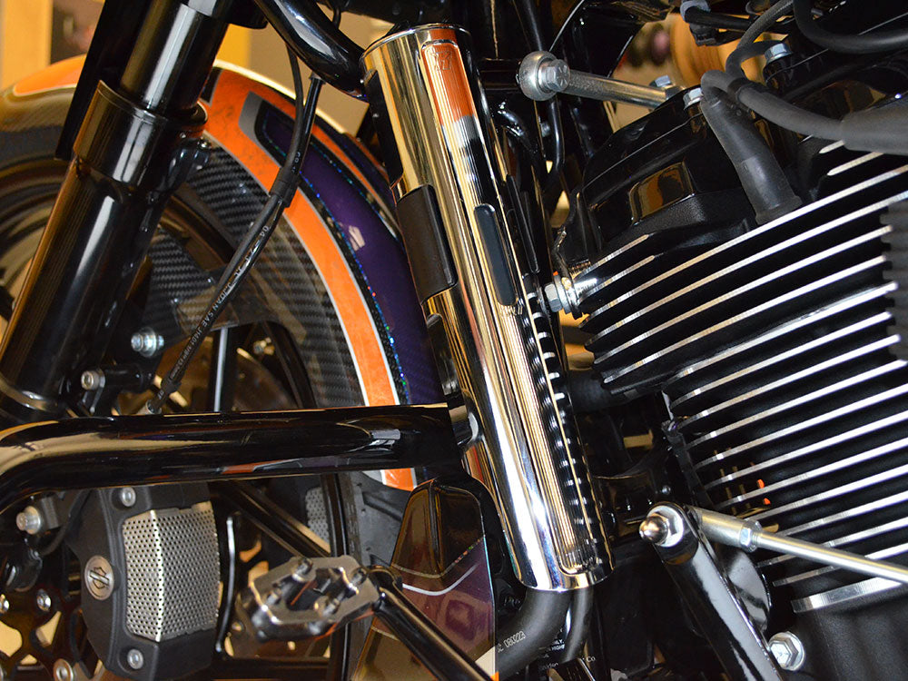 Water Reservoir Cover – Chrome. Fits CVO Touring 2023up & Street Glide & Road Glide 2024up
