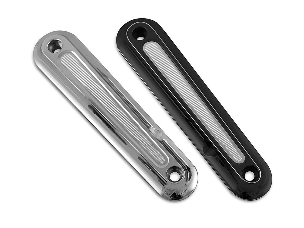 Front Turn Signals Legit Elypse Amber Smoked – Chrome. Fits FLH 2006 Up.