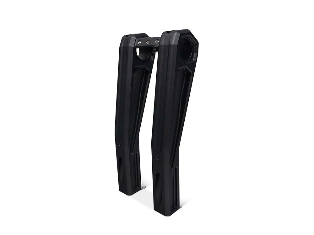 10in. Pullback Accent Pro Riser Kit – Black. Fits 1.25in. Handlebar.