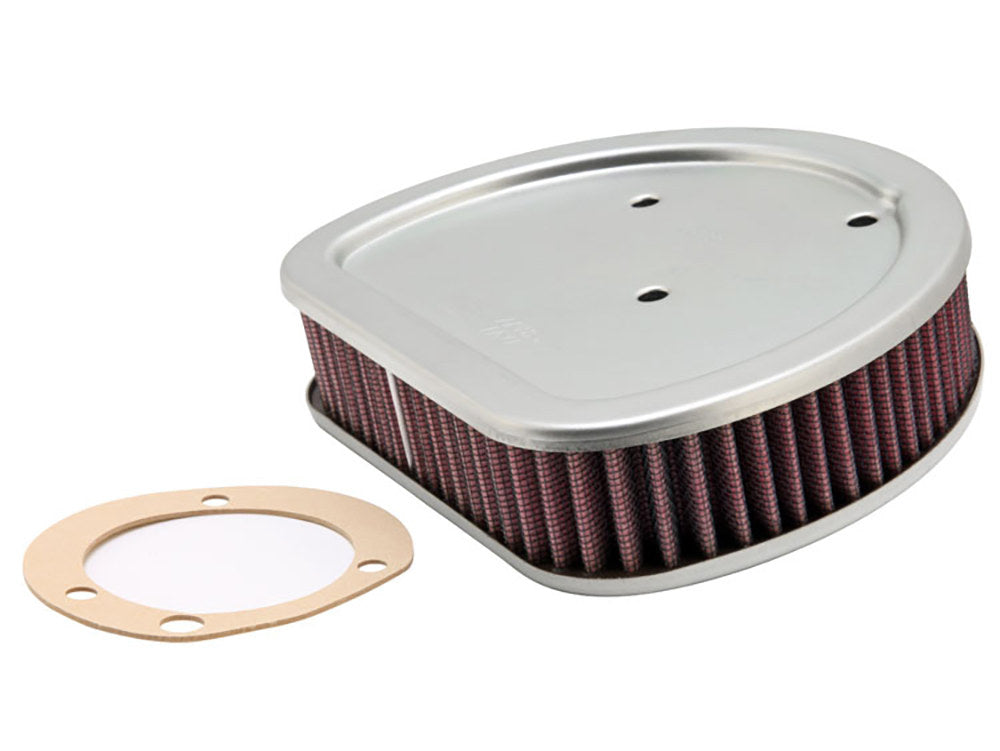 OEM Replacement Air Filter Element. Fits Twin Cam 1999up with CV Carburettor, Softail 2001up with EFI & Big Twin 2002up with EFI.