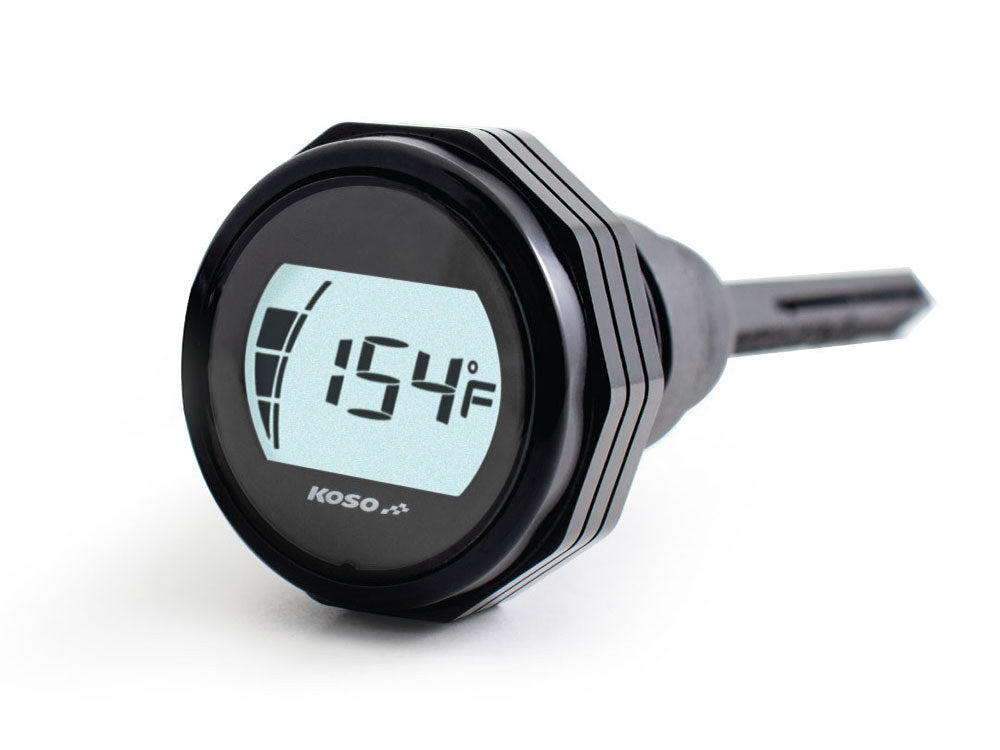 Oil Temperature & Level Dipstick – Black. Fits Touring 2007-2016.