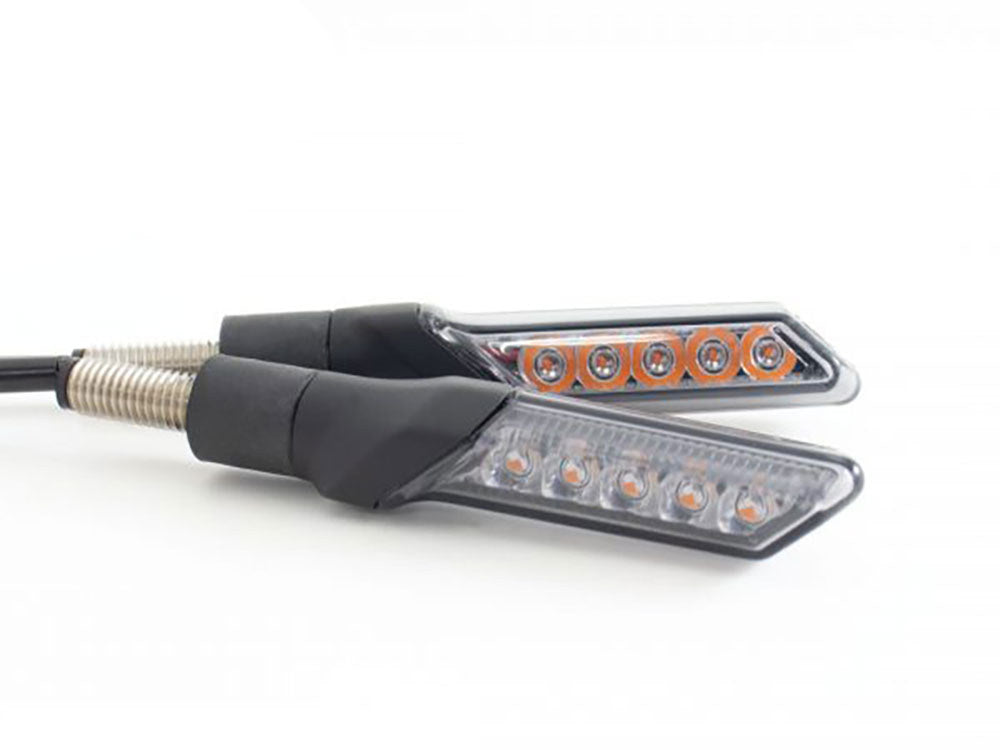 GW-02 Sequential LED Amber Turn Signals – Black