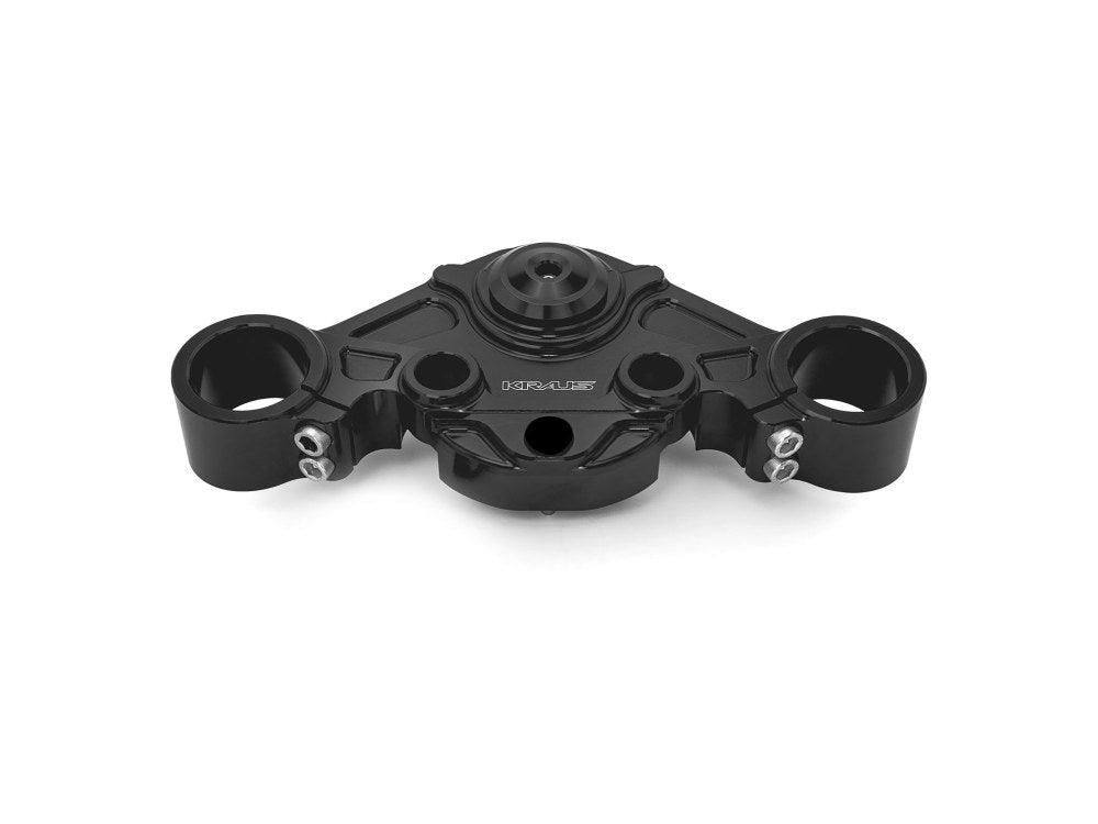 Wolf One Billet Bagger Top Clamp – Black. Fits Road Glide 2015-2023