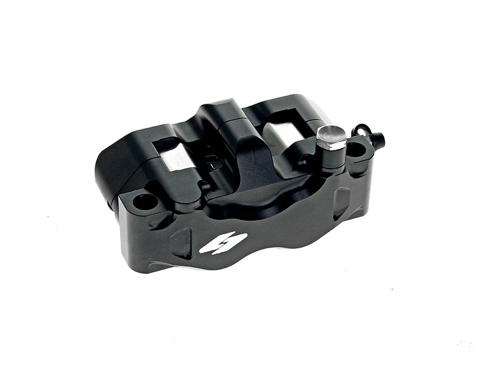 Right Hand Front RT3 Series Radial 4 Piston Caliper – Black