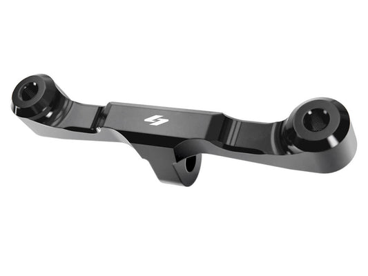 Adjustable Gauge Mount – Black. Fits Dyna, FXR and Sportster.