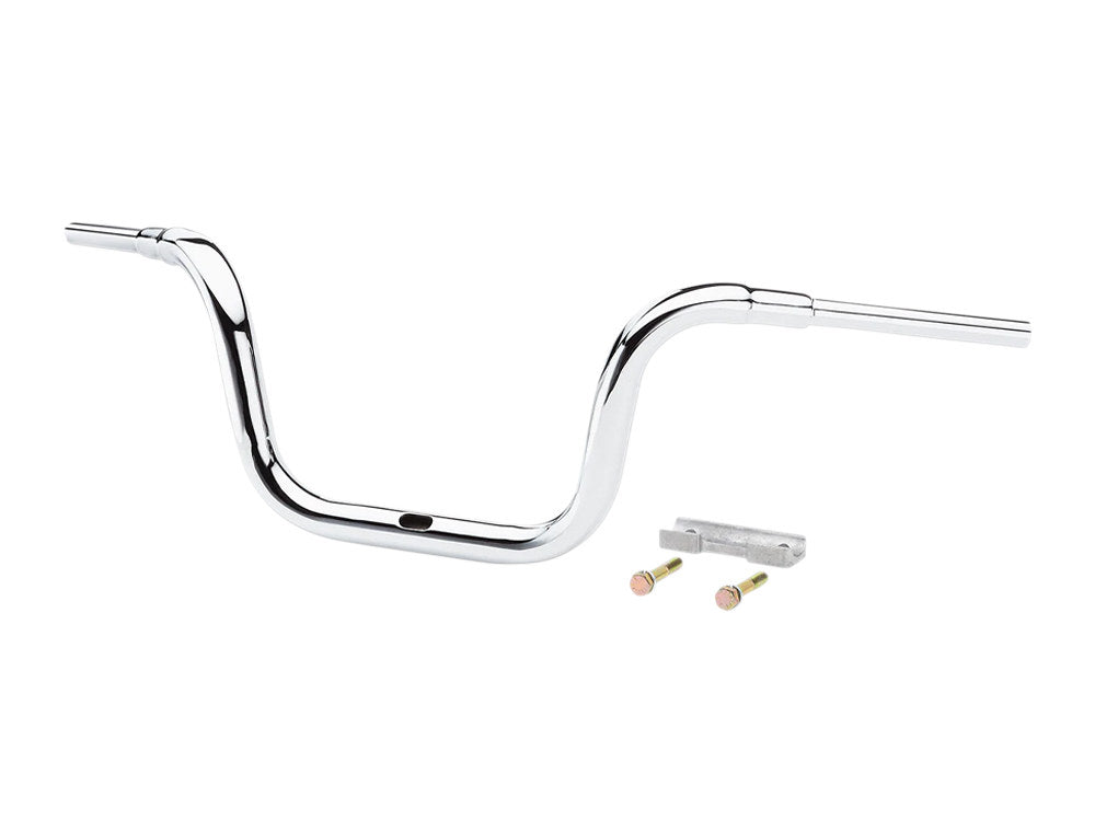 10in. x 1-1/2in. Grande Traditional Ape Handlebar – Chrome. Fits Road Glide 2015-2023