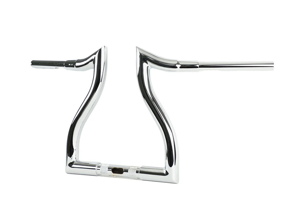 12in. x 1-1/2in. Hammerhead Handlebar – Chrome. Fits Road Glide 2015-2023 & Road King Special 2017up