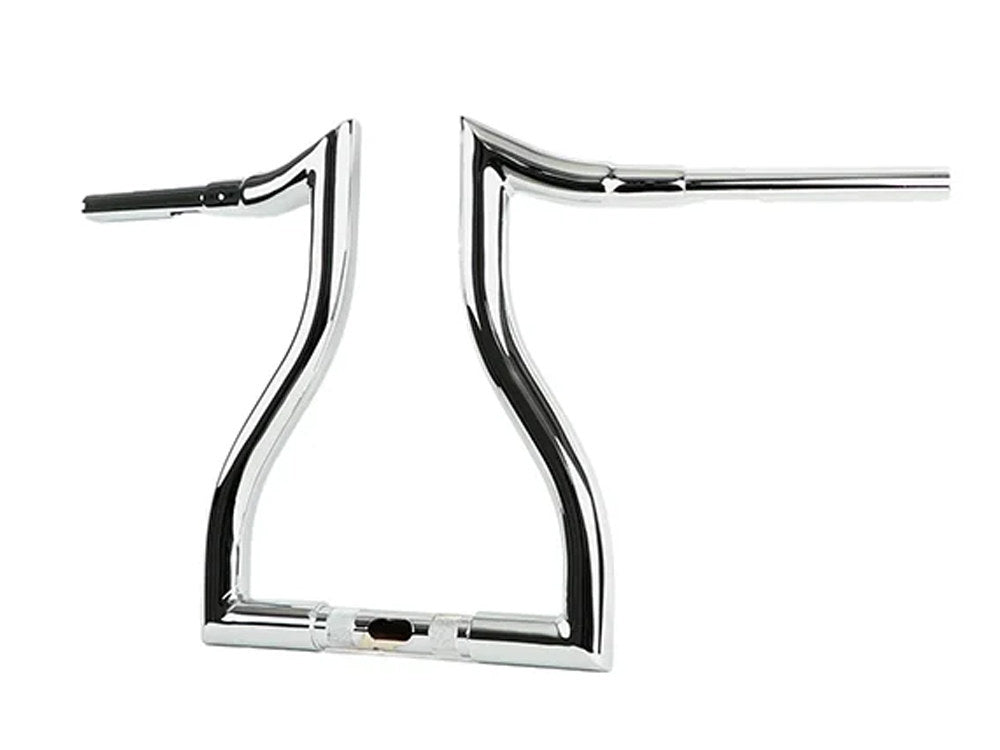 14in. x 1-1/2in. Hammerhead Handlebar – Chrome. Fits Road Glide 2015-2023 & Road King Special 2017up