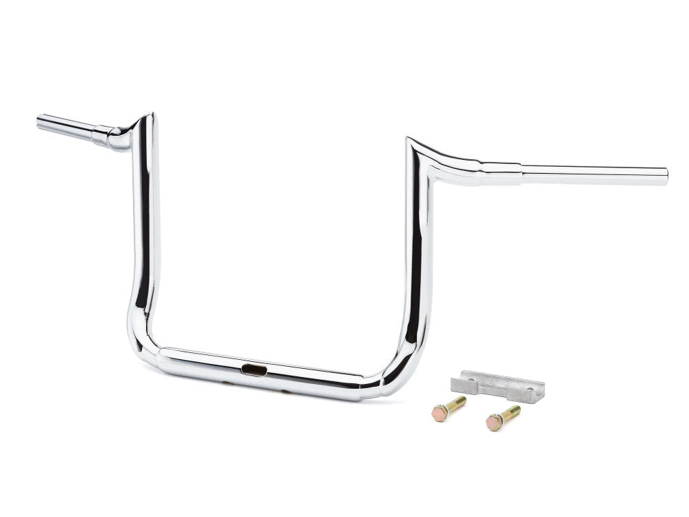 14in. x 1-1/2in. Grande Prime Ape Handlebar – Chrome. Fits Ultra Models 2014up and Street Glide 2014-2023