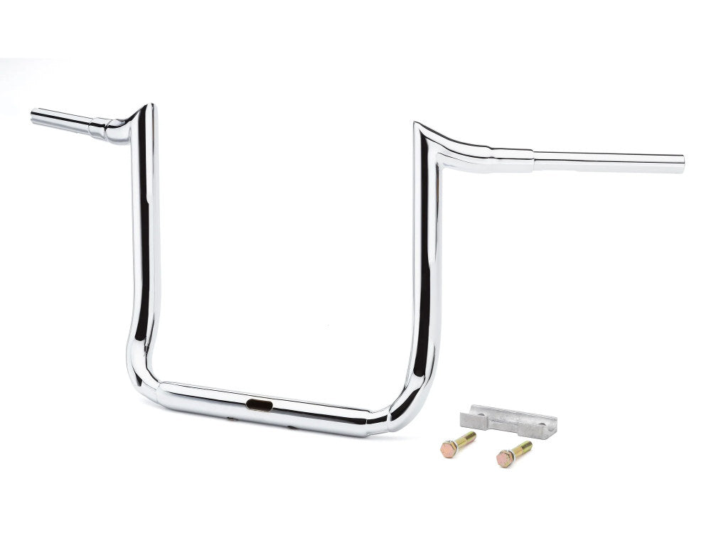 16in. x 1-1/2in. Grande Prime Ape Handlebar – Chrome. Fits Ultra Models 2014up and Street Glide 2014-2023