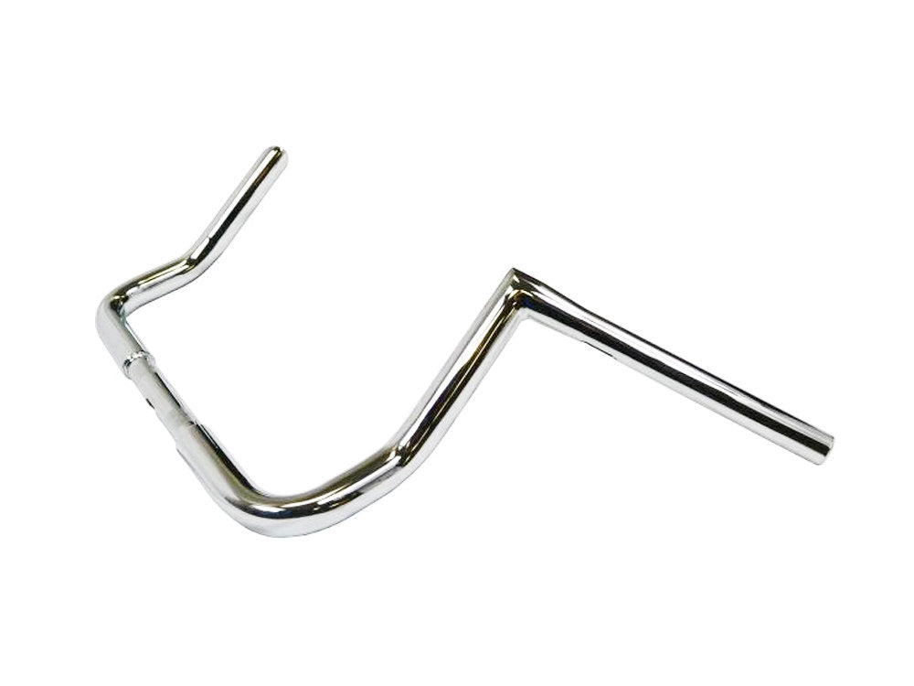 10in. x 1-1/4in. Twin Peaks Handlebar – Chrome. Fits Ultra Models 1996-2024 and Street Glide 1996-2023