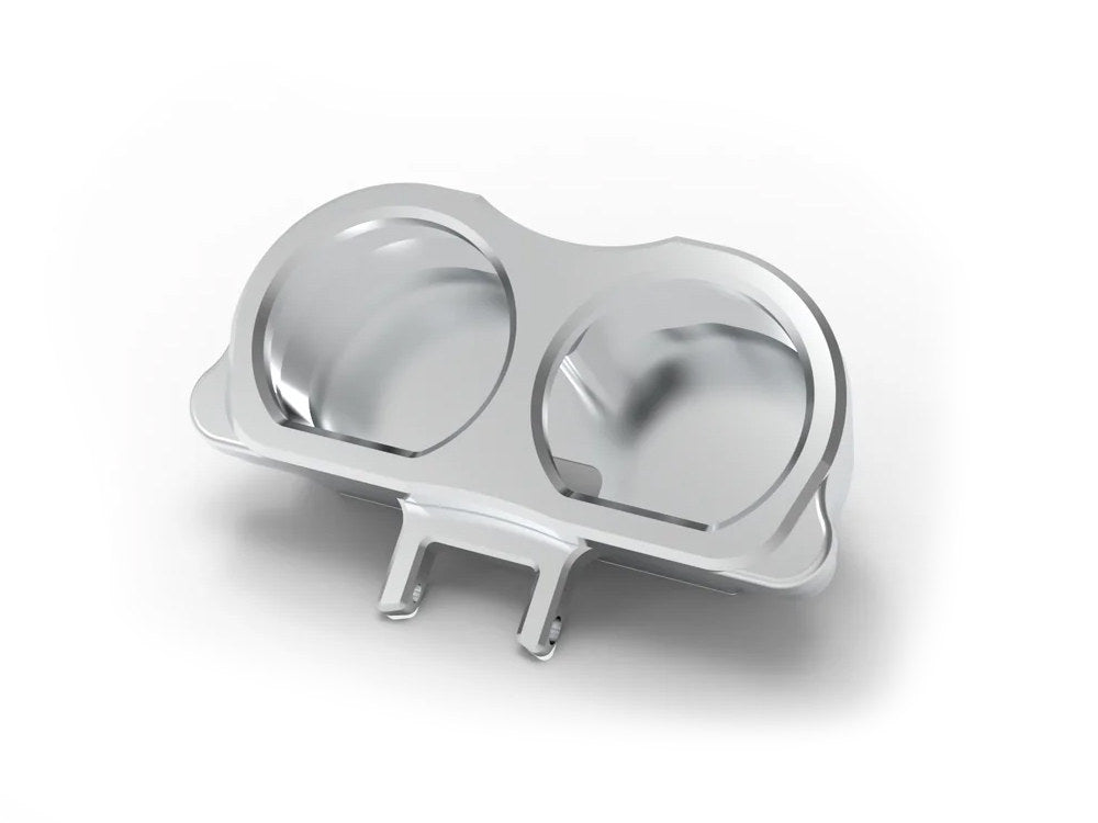 Gauge Housing Relocation Kit – Chrome. Fits Road Glide 2015-2023