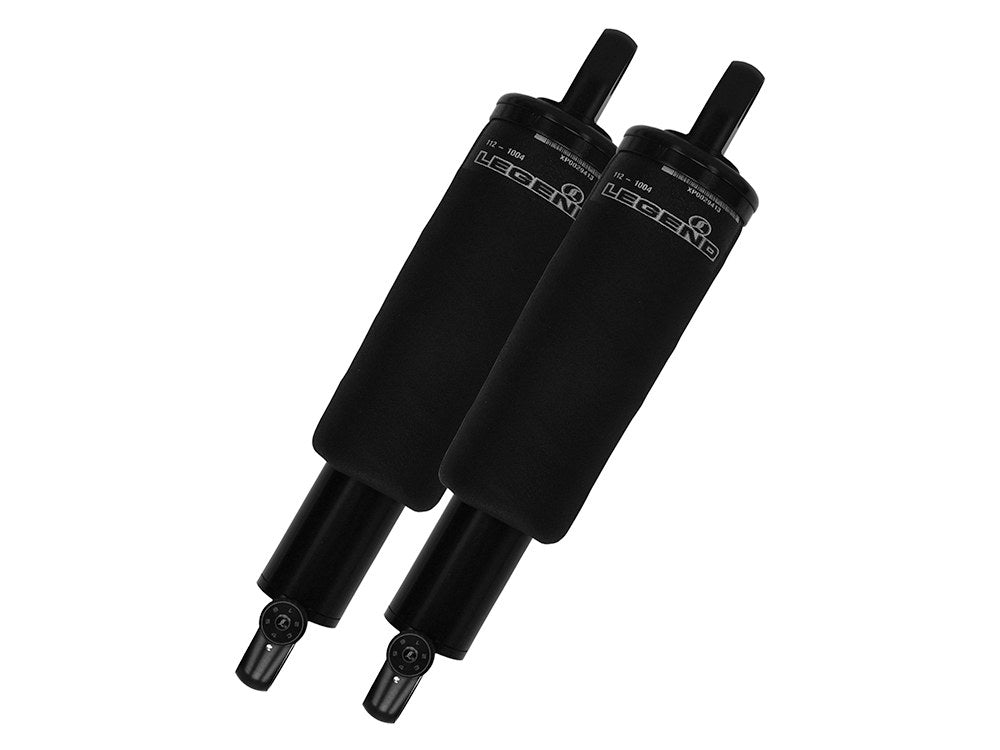 AIR-A Series, Adjustable Rear Air Shock Absorbers – Black. Fits Road Glide 2017-2023