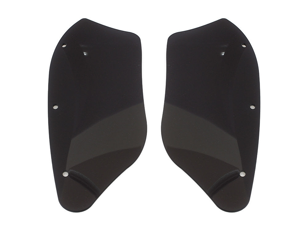 Wind Deflectors – Black. Fits Memphis Shades Batwing Fairing Only