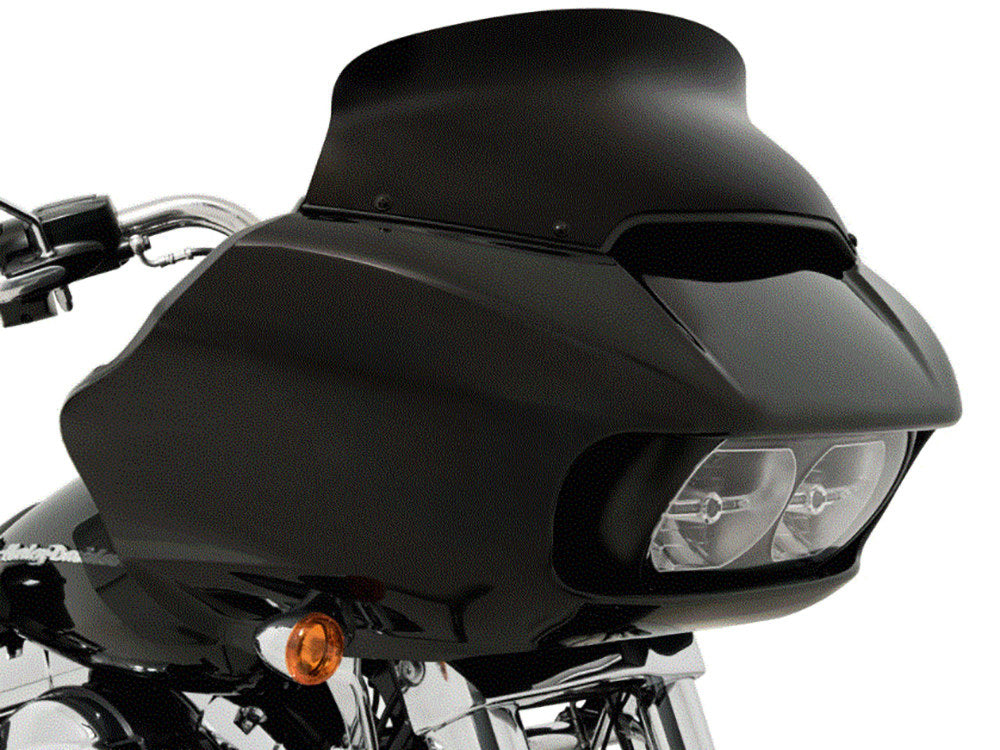 5.5in. Spoiler Windshield – Black Opaque. Fits Road Glide 2015-2023