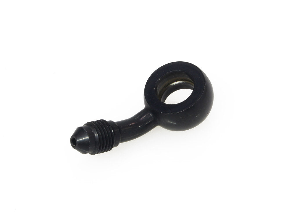 Black 7/16in. ID, 35 Degree Banjo – Male #3 End.