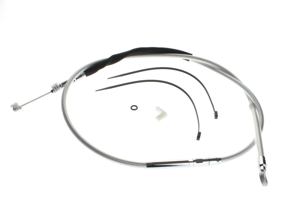 63in. Clutch Cable – Sterling Chromite. Fits Touring 2008-2016 and 2021-2024.