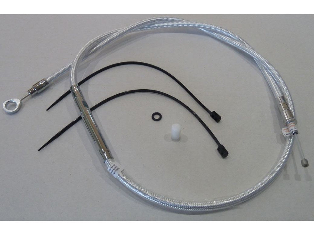 67in. Clutch Cable – Sterling Chromite. Fits Sportster 2004-2021