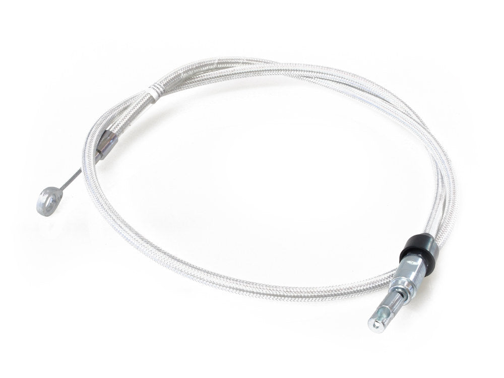 50in. Quick Connect Upper Clutch Cable – Sterling Chromite. Fits Softail 2018-2024 & Most Touring 2021-2024