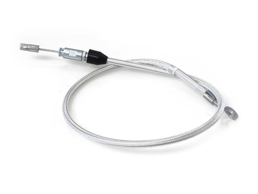36in. Quick Connect Upper Clutch Cable – Sterling Chromite. Fits Softail 2018-2024