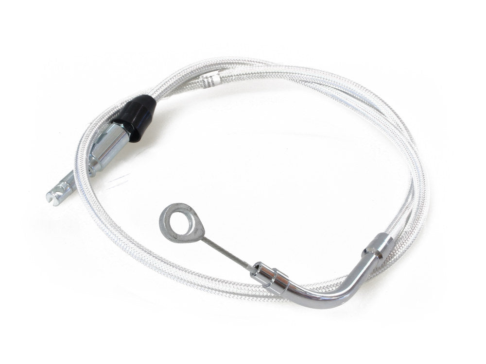 41in. Quick Connect Upper Clutch Cable – Sterling Chromite. Fits Most Touring 2021-2024
