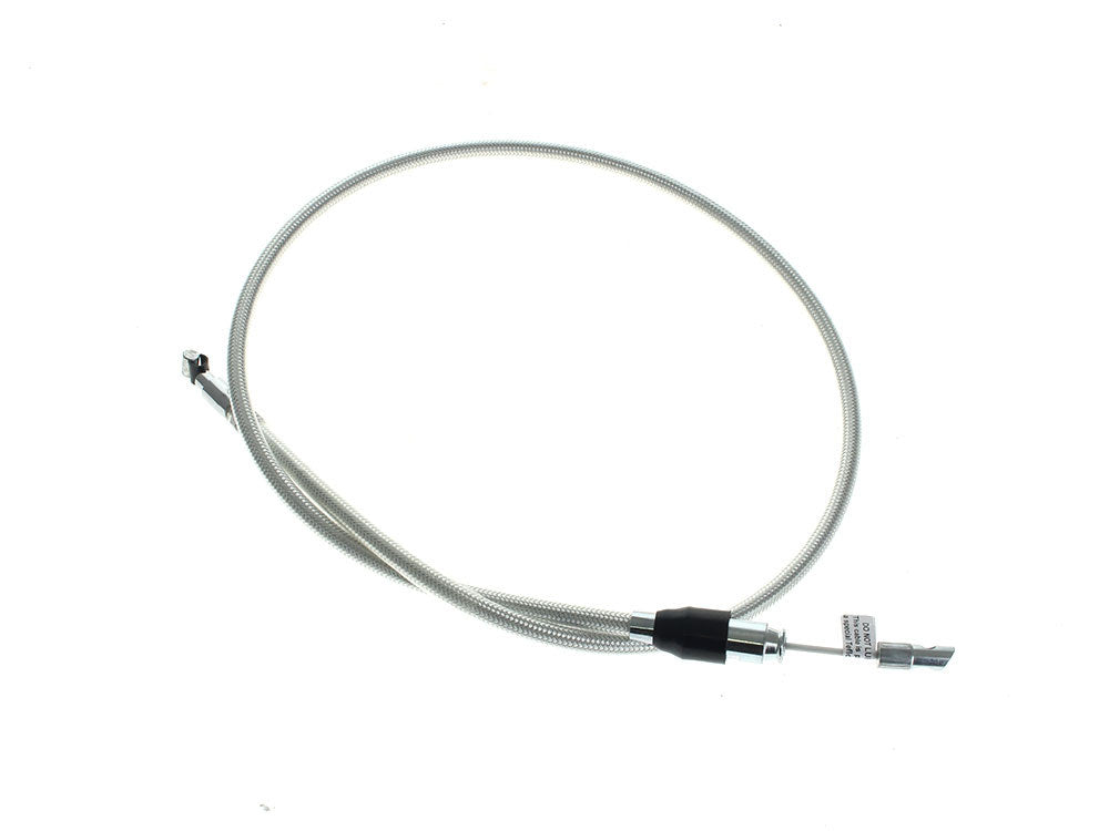 45in. Quick Connect Upper Clutch Cable – Sterling Chromite. Fits Street Glide 2024up