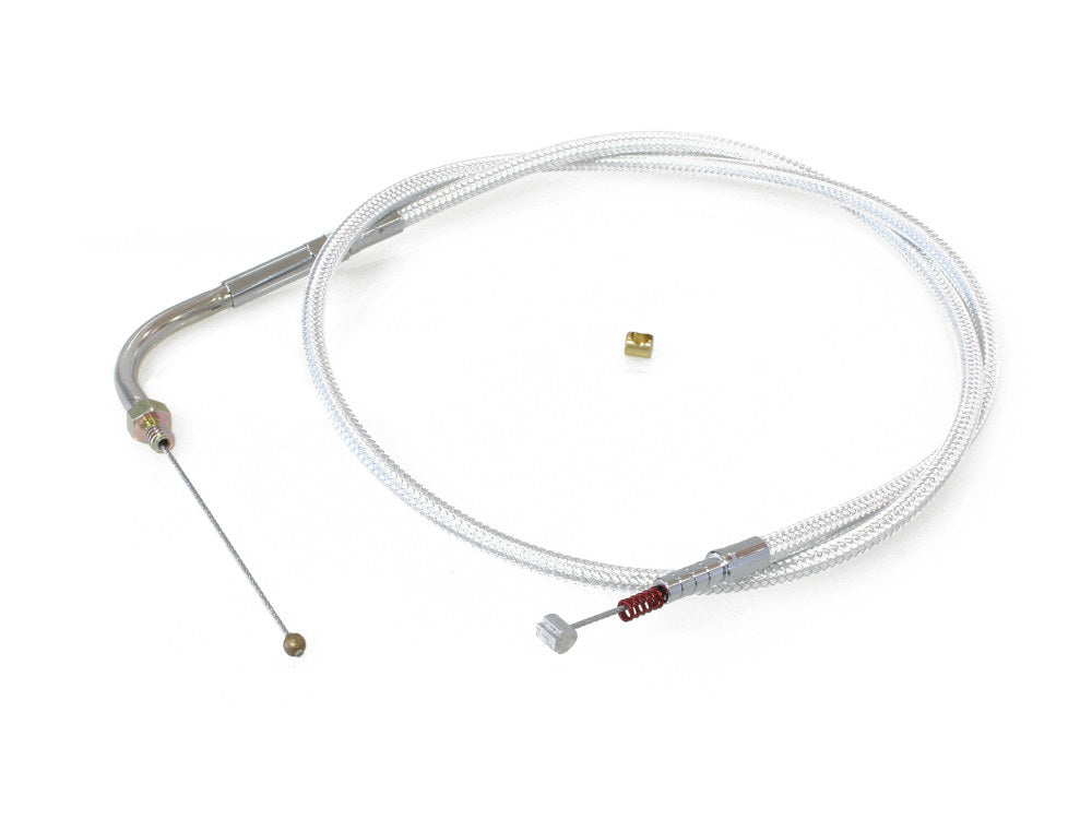 33-1/2in. Idle Cable – Sterling Chromite. Fits Big Twin 1981-1988.