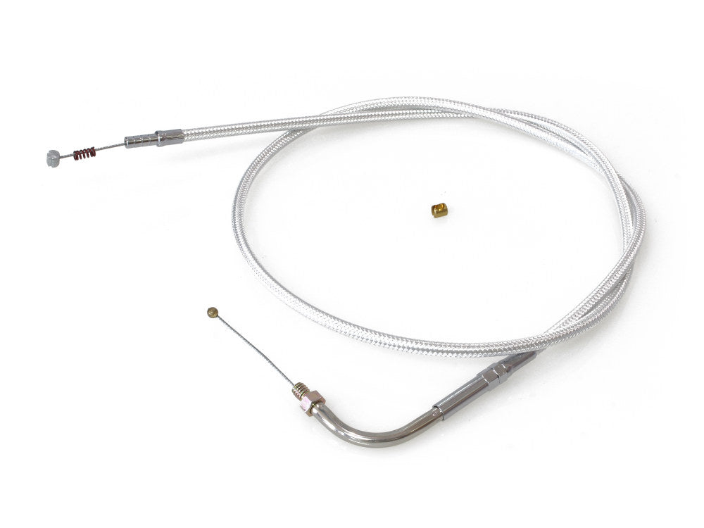 39-1/2in. Idle Cable – Sterling Chromite. Fits Big Twin 1981-1988.