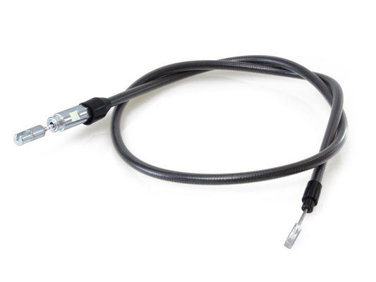 45in. Quick Connect Upper Clutch Cable – Black Pearl. Fits Softail 2018-2024 & Most Touring 2021-2024