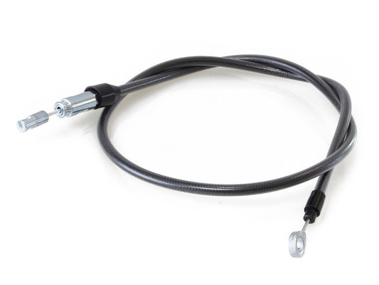 46in. Quick Connect Upper Clutch Cable – Black Pearl. Fits Softail 2018-2024 & Most Touring 2021-2024