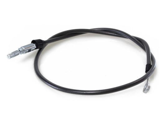 48in. Quick Connect Upper Clutch Cable – Black Pearl. Fits Softail 2018-2024 & Most Touring 2021-2024