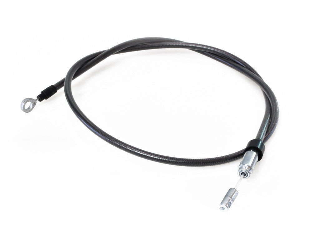 56in. Quick Connect Upper Clutch Cable – Black Pearl. Fits Softail 2018-2024 & Most Touring 2021-2024
