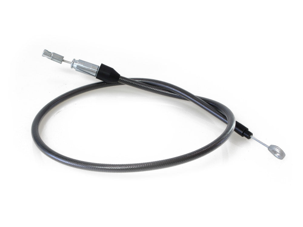 38in. Quick Connect Upper Clutch Cable – Black Pearl. Fits Softail 2018-2024