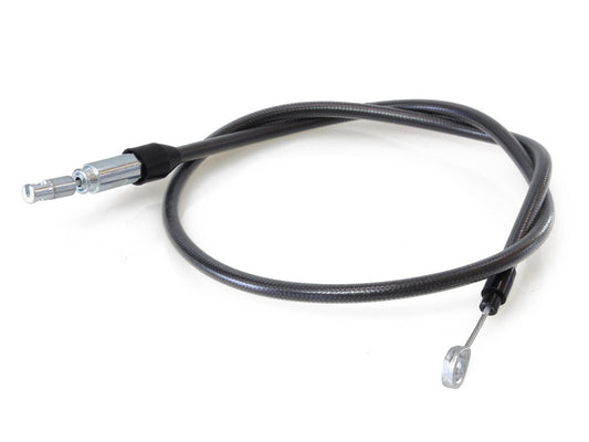 42in. Quick Connect Upper Clutch Cable – Black Pearl. Fits Softail 2018-2024 & Most Touring 2021-2024