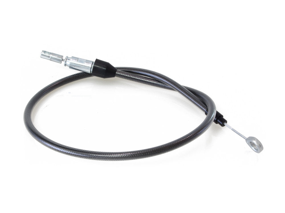 34in. Quick Connect Upper Clutch Cable – Black Pearl. Fits Softail 2018-2024