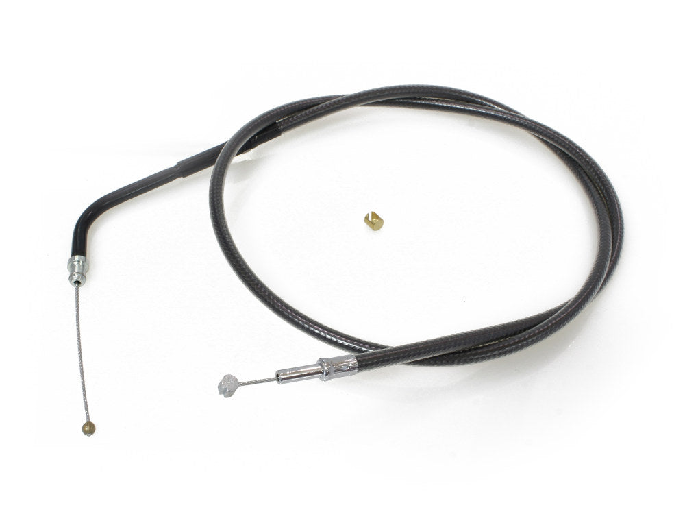 39-1/2in. Throttle Cable – Black Pearl. Fits V-Rod 2002-2017