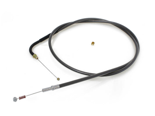 40-3/4in. Idle Cable – Black Pearl. Fits Big Twin 1996-2017.