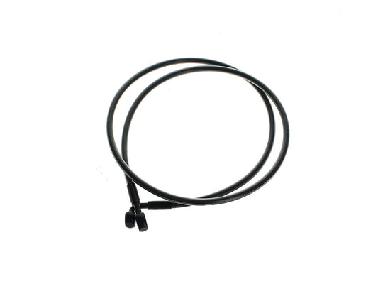 50in. E-Z Align Front Brake Line with 7/16in. x 180 Degree Banjo – Black Pearl
