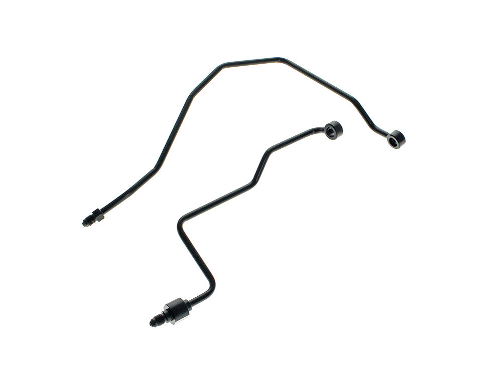 Rear Brake Master Cylinder to ABS Pump – Black. Fits Softail 2018-2024