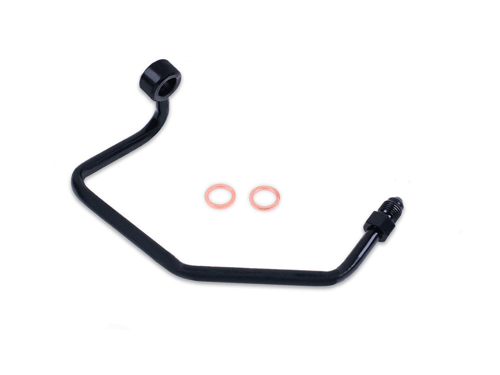 ABS Pump to Rear Brake Caliper Adapter – Black. Fits Touring 2014-2023