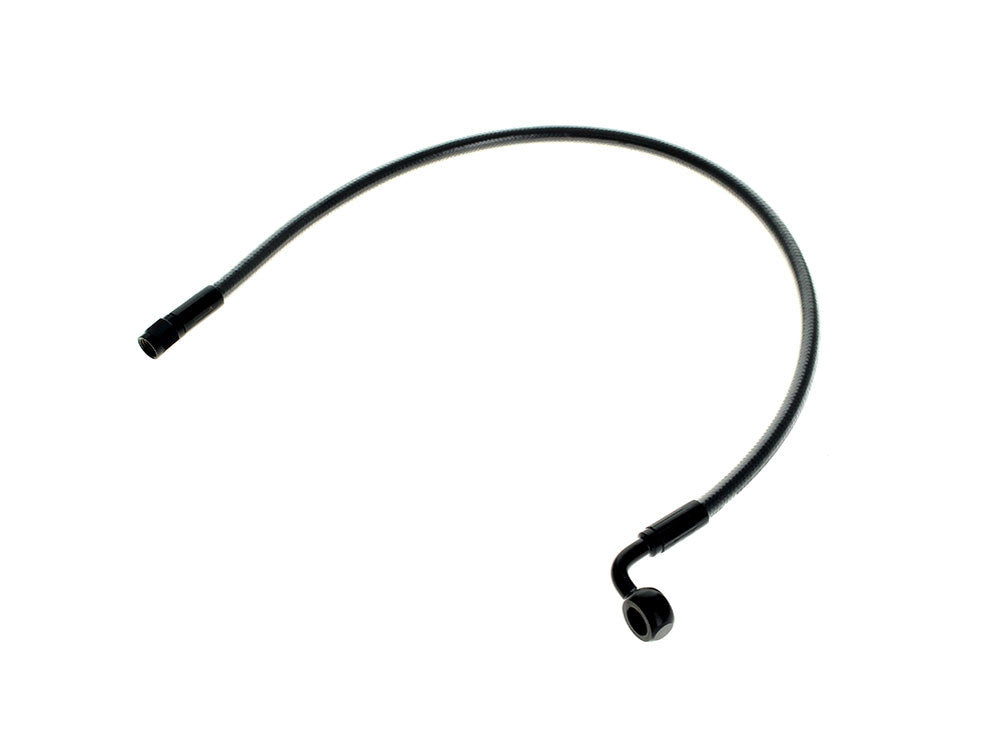 21in. Upper Front Brake Line with 10mm x 90 Degree Banjo – Black Pearl.