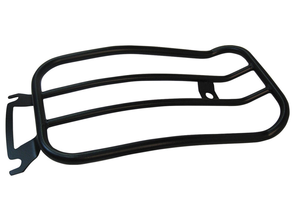 Solo Seat Luggage Rack – Matte Black. Fits Touring 1997up.