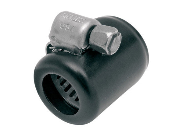 3/8in. Hose Clamp Ends – Black. Pack of 6